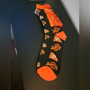 DC Orange and Black Casual Socks